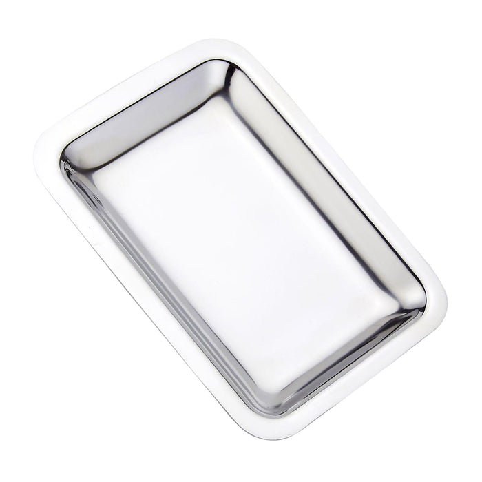 Decorative Organizer Tray Rectangle Metal Dinner Plate for Appetizer Dessert