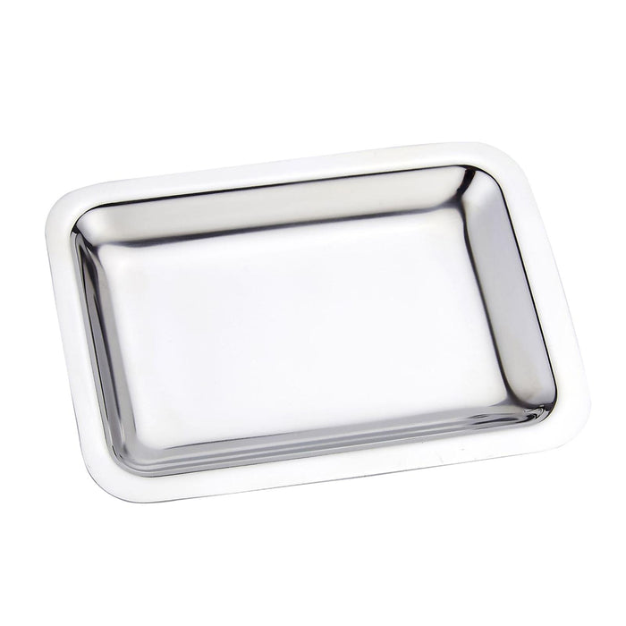 Decorative Organizer Tray Rectangle Metal Dinner Plate for Appetizer Dessert