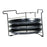 Pizza Pan Rack Space Saving 4 Layer Display Stand for Picnic Pizzerias Party with 3pcs 11 in Pan