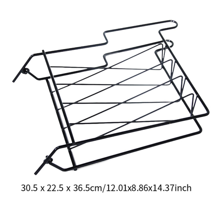 Pizza Pan Rack 4 Tier Portable Pizza Stand for Pizzerias Restaurants Camping High temperature