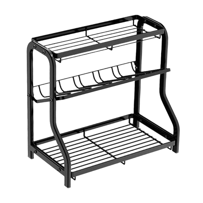 Spice Rack 3 Tier Portable Counter Shelf for Cabinet Bathroom Pantry