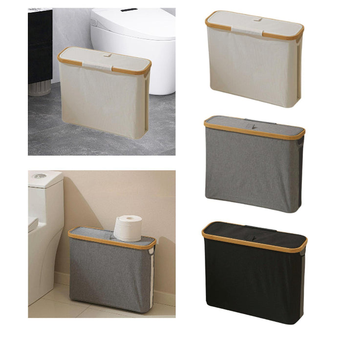 Toilet Paper Organizer Toilet Paper Holder Stand for Tissue Storage Bathroom beige