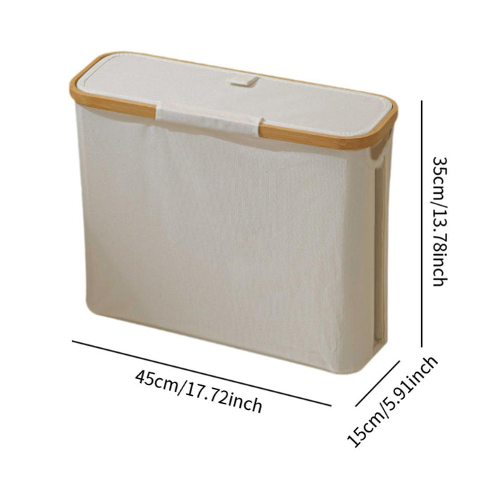 Toilet Paper Organizer Toilet Paper Holder Stand for Tissue Storage Bathroom beige