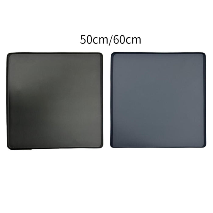 Washer Protector Mat Non Slip Laundry Room Accessories for Mini Fridge Dryer black 500mm