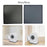 Washer Protector Mat Non Slip Laundry Room Accessories for Mini Fridge Dryer black 500mm