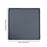 Washer Protector Mat Non Slip Laundry Room Accessories for Mini Fridge Dryer gray 600mm