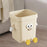 Trash Can Multifunction Creative Sturdy Dustbin for Under Desk Kitchen Study Large Sitting