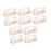 10Pcs Cake Boxes Portable Cake Roll Packaging Box for Camping Picnic Holiday L