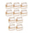 10Pcs Cake Boxes Gift Cupcake Box Muffins Dessert Box for Party Weddiny Home M