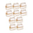 10Pcs Cake Boxes Gift Cupcake Box Muffins Dessert Box for Party Weddiny Home M