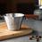 3Pcs Stainless Steel Espresso Measuring Cup with Handle for Party Restaurant black argent white