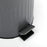 Step Trash Can 5L Easy to Clean Household Dustbin for Office Restroom Toilet Gray