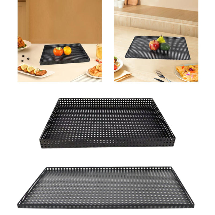 Serving Tray Multipurpose Dinner Tray for Parties Living Room Eating Storing Small