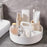 Rotating Makeup Holder Cosmetic Storage Holder for Pantry Cabinet Countertop