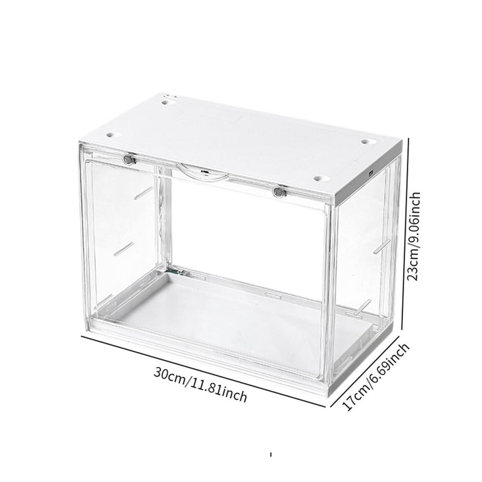 Clear Figures Display Case Organizer for Action Figures Mini Toy Collections