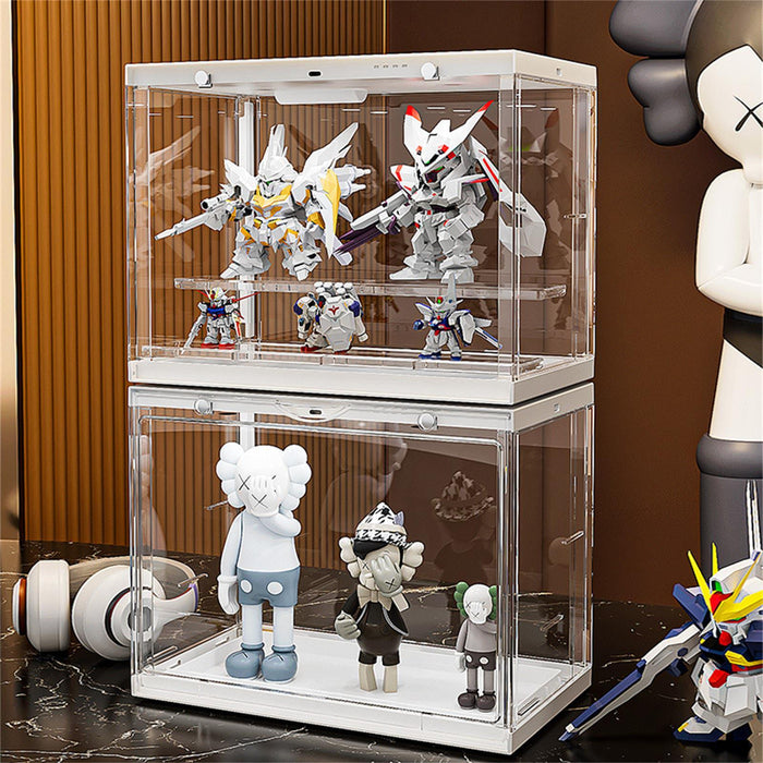 Clear Figures Display Case Organizer for Action Figures Mini Toy Collections