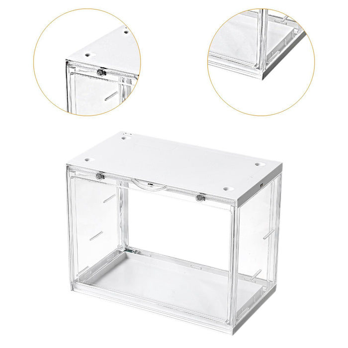 Clear Figures Display Case Organizer for Action Figures Mini Toy Collections