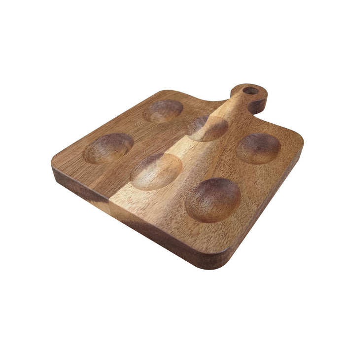 Quail Pigeon Egg Holder Rustic Egg Platter for Tabletop Cabinet Refrigerator