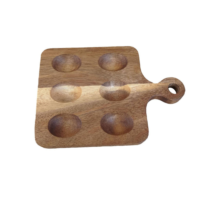 Quail Pigeon Egg Holder Rustic Egg Platter for Tabletop Cabinet Refrigerator