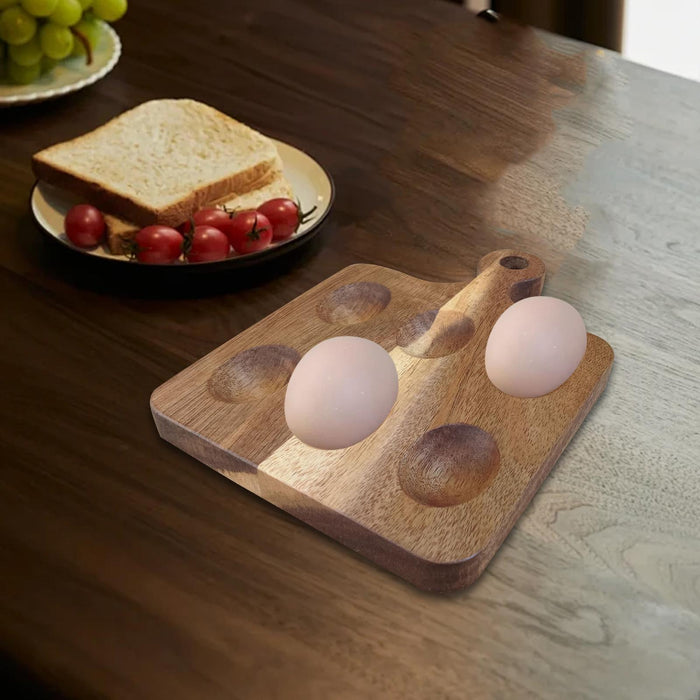 Quail Pigeon Egg Holder Rustic Egg Platter for Tabletop Cabinet Refrigerator