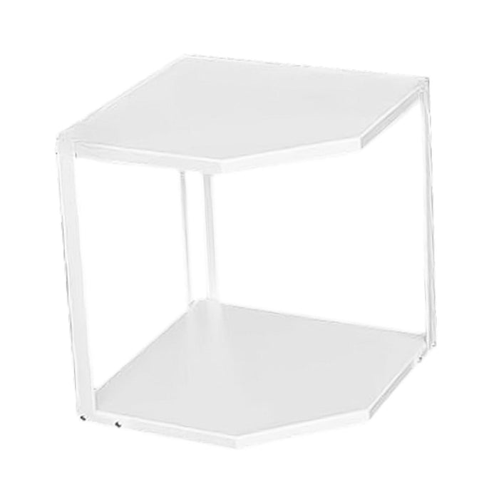 Corner Shelf Rack Counter and Cabinet Organizer for Kitchen Cupboard 2 layer