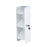 Toilet Tissue Dispenser Locking Wall Mount Commercial Bathroom Tissue Holder White