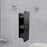 Toilet Tissue Dispenser Locking Wall Mount Commercial Bathroom Tissue Holder Black