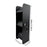 Toilet Tissue Dispenser Locking Wall Mount Commercial Bathroom Tissue Holder Black