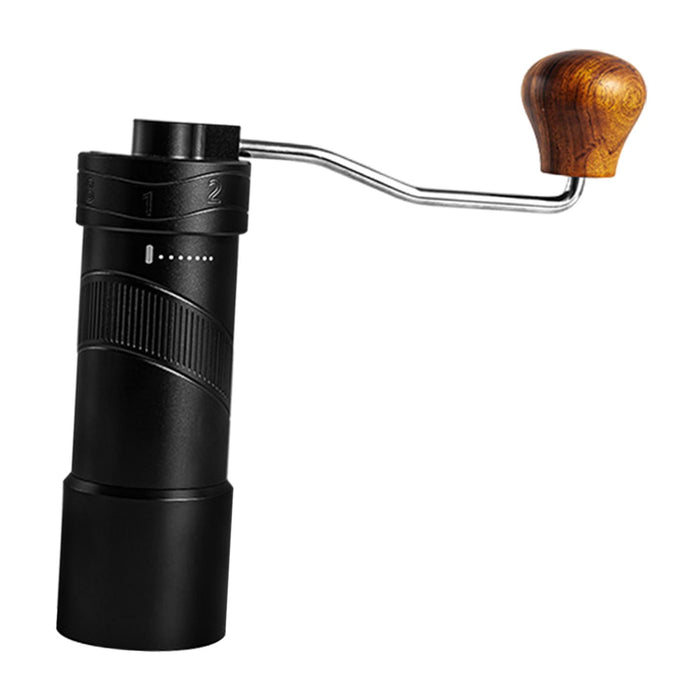 Handheld Coffee Grinder Espresso Coffee Hand Grinder for Office Cafe Camping Black