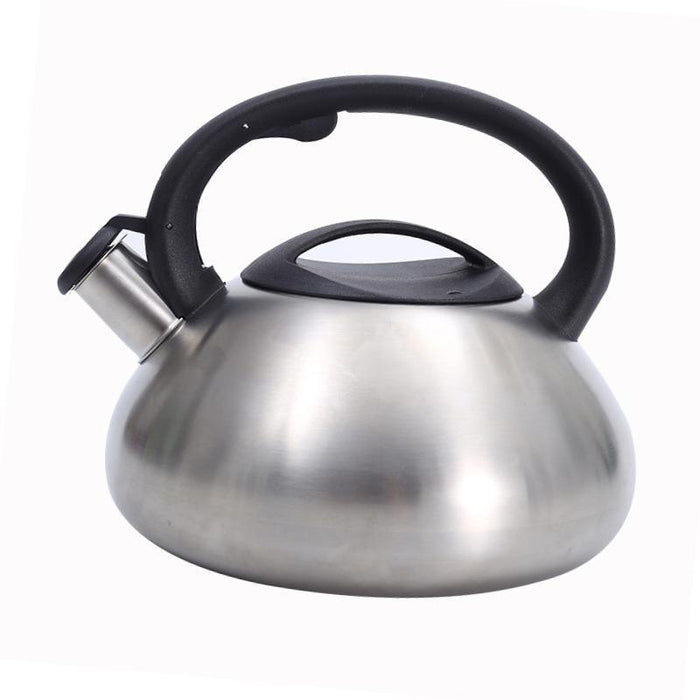 Whistling Kettle 3L with Ergonomic Handle Tea Pot for Outdoor Camping Coffee