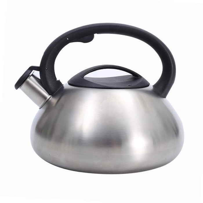 Whistling Kettle 3L with Ergonomic Handle Tea Pot for Outdoor Camping Coffee