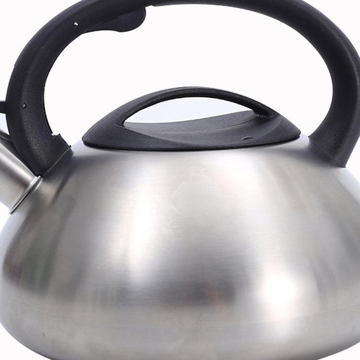 Whistling Kettle 3L with Ergonomic Handle Tea Pot for Outdoor Camping Coffee