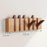 Wood Wall Mounted Piano Coat Rack Entryway Wall Art Hook for Bag Living Room 6 key