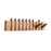 Wood Wall Mounted Piano Coat Rack Entryway Wall Art Hook for Bag Living Room 10 key