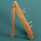 Wood Knife Display Stand Knife Stand Dining Table 2 Layer Knife Storage Rack