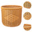 Dirty Clothes Storage Basket Space Saving Trash Can for Bedroom Home Kitchen