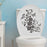 Toilet Sticker Removable Toilet Seat Murals for Restroom Lavatory Home Decor