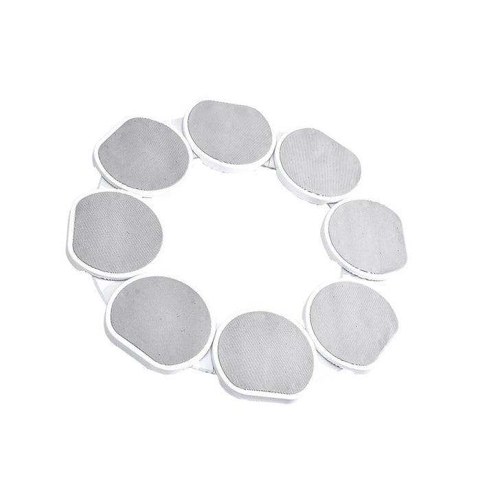 Crofta Kitchen Dining Table Rotating Tray Lazy Susans for Gatherings Dining Kitchen Round 8 plates