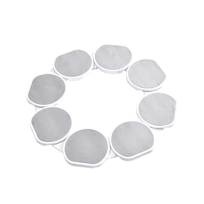 Crofta Kitchen Dining Table Rotating Tray Lazy Susans for Gatherings Dining Kitchen Round 8 plates