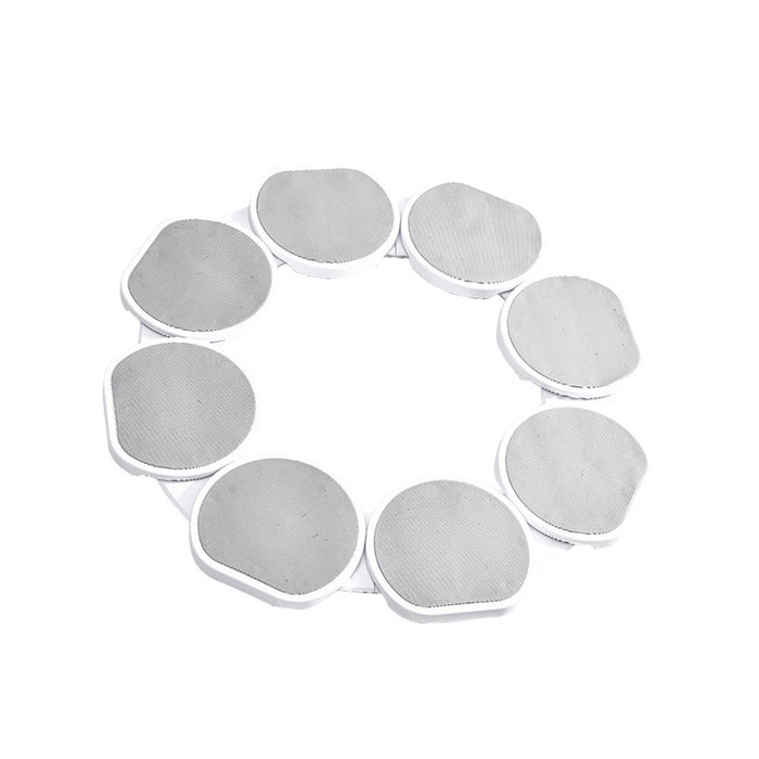 Crofta Kitchen Dining Table Rotating Tray Lazy Susans for Gatherings Dining Kitchen Round 8 plates