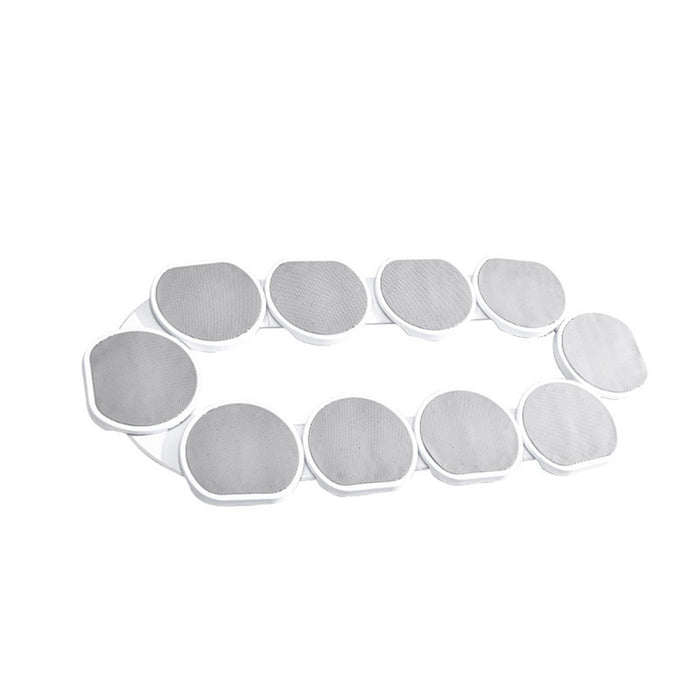 Crofta Kitchen Dining Table Rotating Tray Lazy Susans for Gatherings Dining Kitchen 10 plates