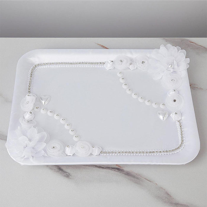 Serving Tray Elegant Multipurpose Storage Tray for Home Dresser Coffee Table 38x28.5cm