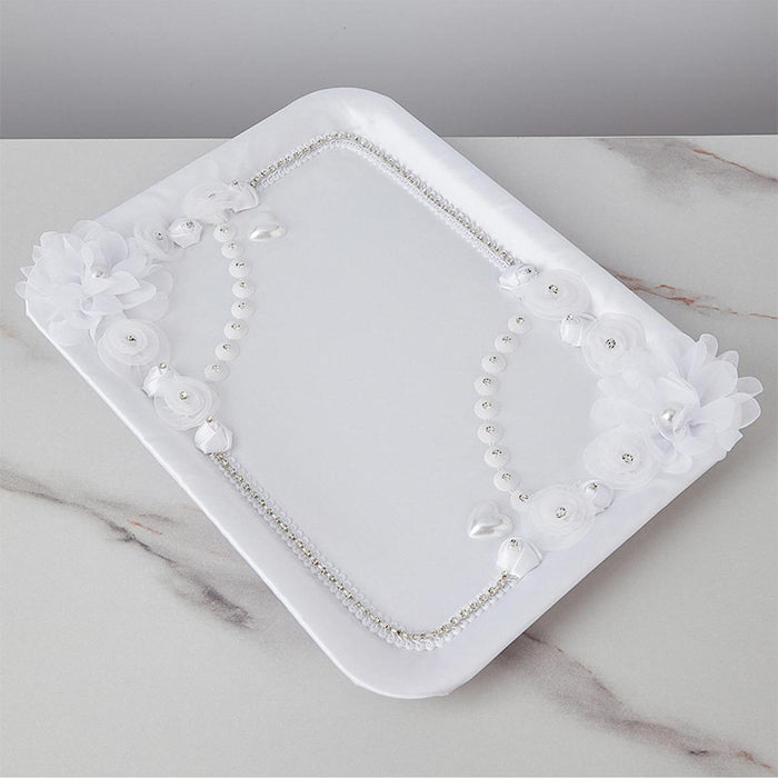 Serving Tray Elegant Multipurpose Storage Tray for Home Dresser Coffee Table 38x28.5cm