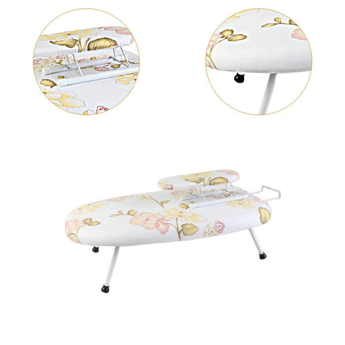 Crofta Mini Ironing Board Folding Ironing Board for Travel Sewing Room Laundry Room style C