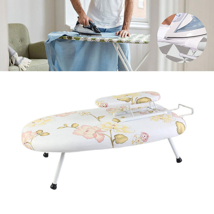 Crofta Mini Ironing Board Folding Ironing Board for Travel Sewing Room Laundry Room style C