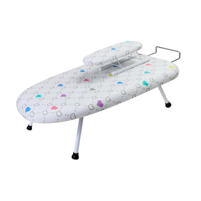 Crofta Mini Ironing Board Folding Ironing Board for Travel Sewing Room Laundry Room style E