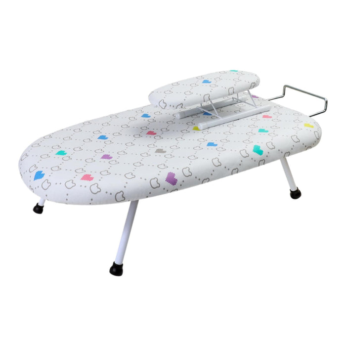 Crofta Mini Ironing Board Folding Ironing Board for Travel Sewing Room Laundry Room style E