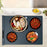 Electric Food Warming Tray Fast Heating Dish Warmer for Parties Home Buffets blue grey