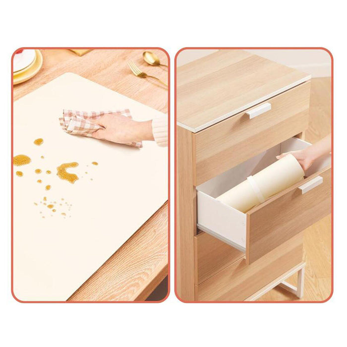 Electric Warming Tray Placemat Silicone Food Warmer for Home Buffets Dinners White