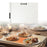 Electric Warming Tray Placemat Silicone Food Warmer for Home Buffets Dinners White